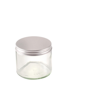 Frasco de Cristal para Cremas aromáticas o Velas
