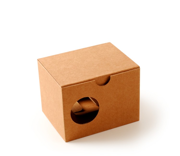 Caja para taza de café