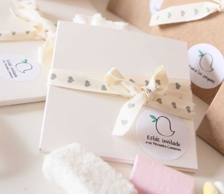 Caja Invitación para Bautizos y Eventos