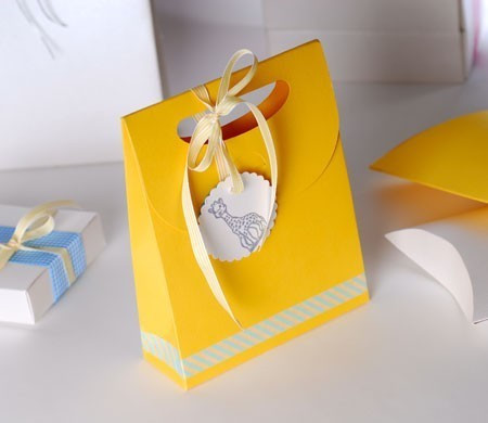 Bolsita con Lazo para Baby Shower o Bautizo