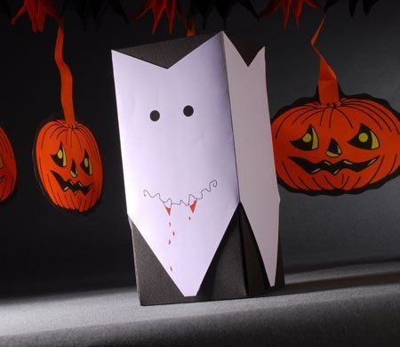 Caja de Regalo para Halloween con Drácula