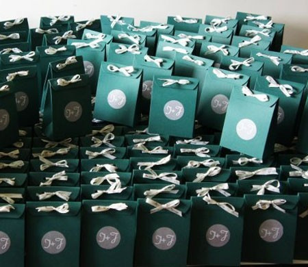 Caja de Cartón para Detalles de Boda