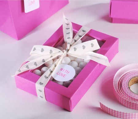 Cajita Fucsia para Caramelos
