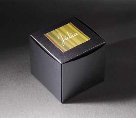 Caja automontable para regalos de empresa