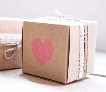 Caja Cuadrada para Detalles de Boda