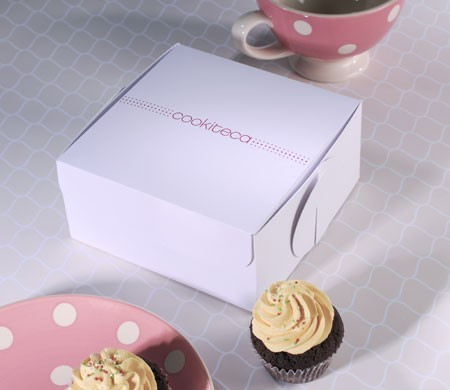 Caja Cupcakes con Logo Impreso