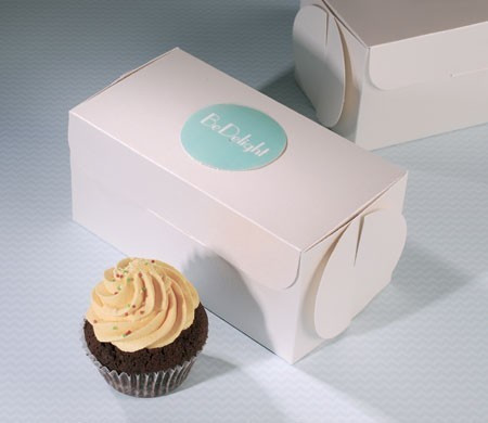 Cajita para tiendas de cupcakes