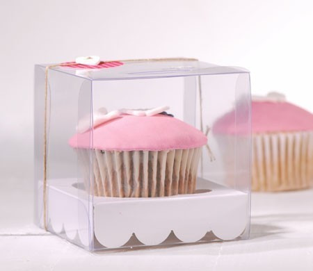 Caja para un cupcake para...