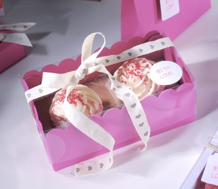 Cajita para cupcakes con...