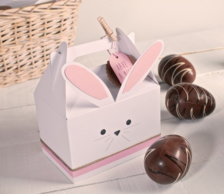 Caja para Hacer un Conejo de Cartón