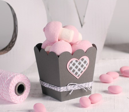Caja de Palomitas para Candy Bars