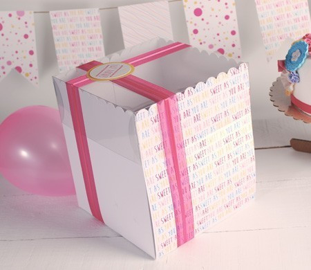 Caja Alta Impresa para Tartas