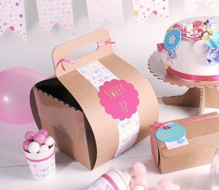 Caja Original Para Tartas y Pasteles