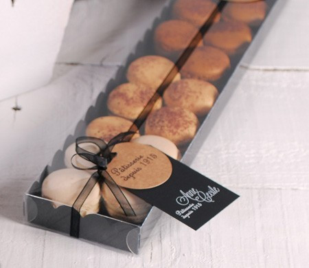 Caja Alargada para Macarons
