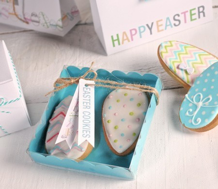 Cajita Turquesa para Cookies