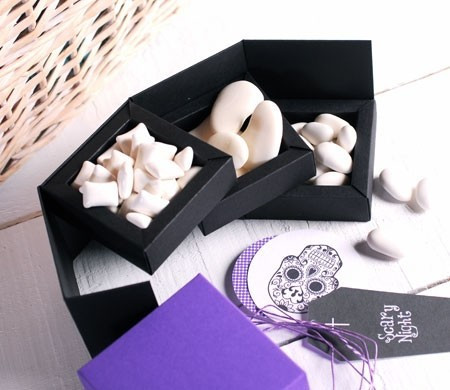 Caja con Compartimentos para Caramelos