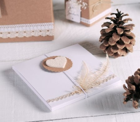 Cajita para invitaciones o CDs