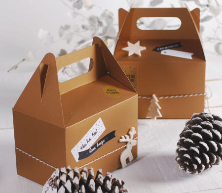 Caja Picnic para Regalos de Navidad