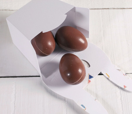 Simpática Caja Conejo para Pascua