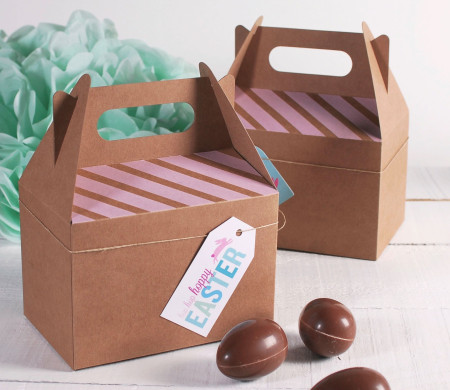 Caja Picnic Decorada para Pascua