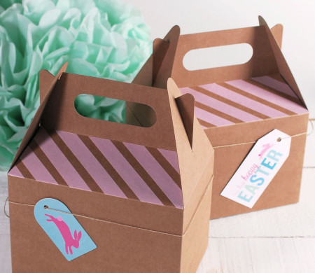 Caja Picnic Decorada para Pascua Caja Picnic Decorada para Pascua