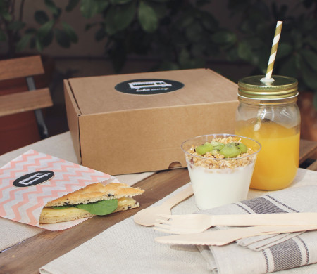 KIt de Caja y Envases para Desayunos