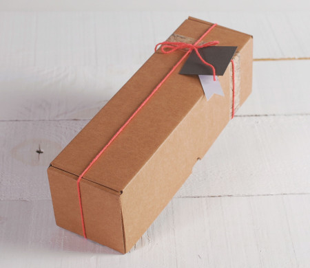 Idea Decorativa para una Caja de Envíos