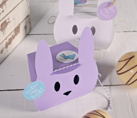Cajita Lila para Fiestas Infantiles