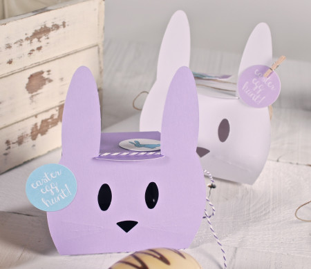 Cajita Lila para Fiestas Infantiles