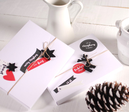 Caja de Navidad para Regalar Fotos