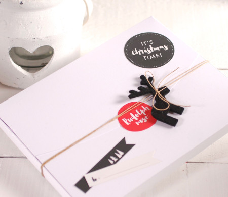 Caja de Navidad para Regalar Fotos