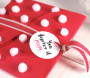 Caja para Invitaciones con Decoración Navideña