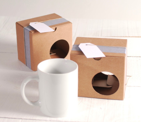 Caja Regalo para Tazas. ¡Ideal para Tiendas!