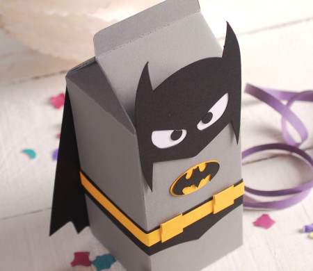 Caja Batman para Regalos o Decorar