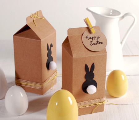 Original Cajita Tipo Tetrabrik para Pascua