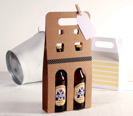 Packaging para Cervezas Decorada ¡Caja Para Cervezas Artesanas!