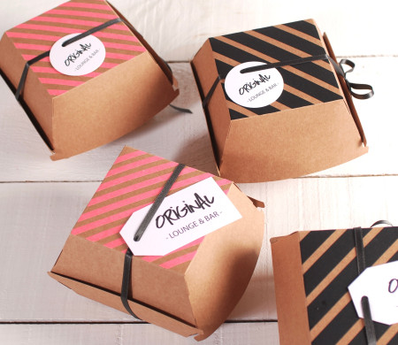 Caja de burgers para regalos