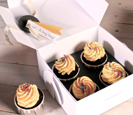Caja para Regalar Cupcakes