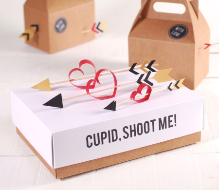 Caja con tapa para San Valentin
