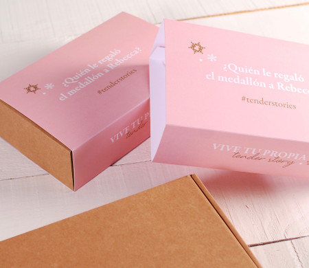 Caja con faja personalizable misteriosa Caja con faja personalizable misteriosa