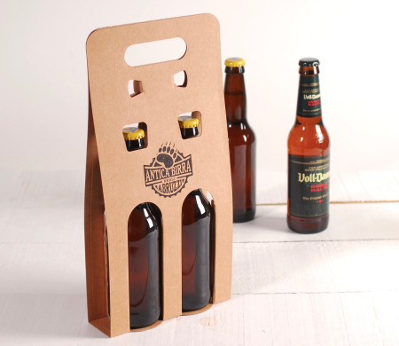 Caja de cervezas personalizable para dos amigos