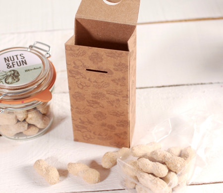 Caja para apertivos con estampado