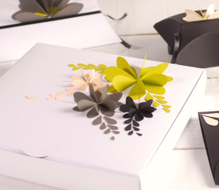 Decoración 3D para cajas