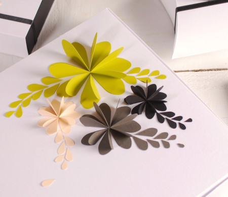 Decoración 3D para cajas