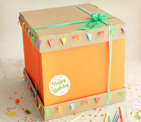 Caja para tarta grande