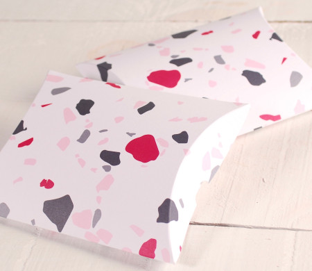 Caja regalo pequeño terrazzo