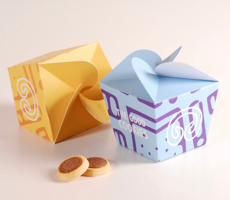 Caja divertida para galletas