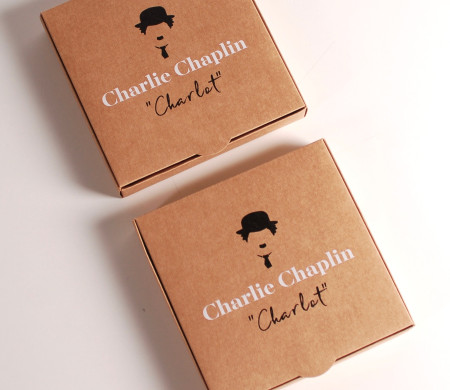 Caja para invitaciones con aires vintage