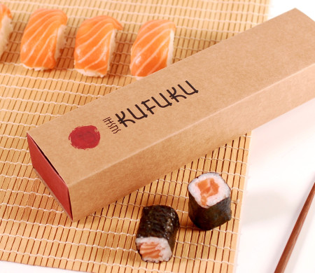 caja sushi alargada