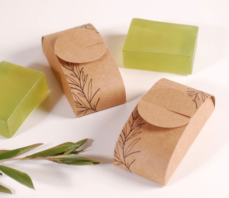 Caja eco para jabones 